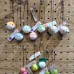 かわいい手作りキャラクターストラップ。お電話するのが楽しくなるかも！？
